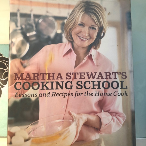 Martha Stewart Other - Martha Steward Cooking School Book -used
